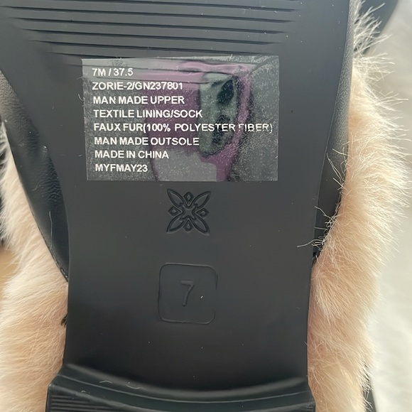 NWT BCBGeneration Zorie-2 Faux Fur Lined Mule Loafer - Picture 13 of 13